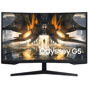 Samsung Monitor 32",Zakrivljeni,WQHD,G5 Odyssey, HDMI,Display Port - LS32AG550EPXEN