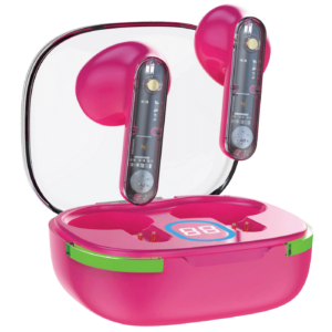 MeanIT Slušalica bežična, Bluetooth v5.3, crvena - TWS B80