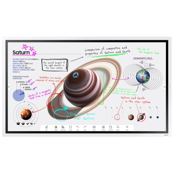 Samsung Interaktivni display, smart, 55", 4K, WMB Series - LH55WMBWBGCXEN