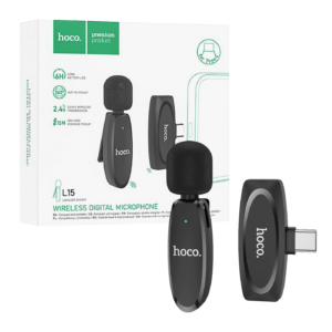 hoco. Bežični mikrofon sa USB type C konetktorom - L15 Crystal Lavalier