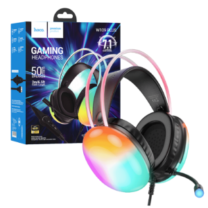 hoco. Slušalice sa mikrofonom, gaming, USB, LED - W109 Plus Rich
