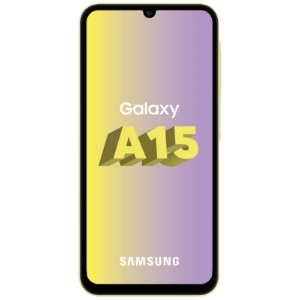 Samsung Smartphone 6.5", Octa Core 2.0GHz, RAM 4GB, 50 Mpixel - Galaxy A15 4GB/128GB Yellow