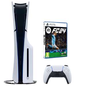 Sony Igraća konzola PlayStation 5 + EA SPORTS FC 24 - PS5 Slim D chassis + EA Sport FC 24