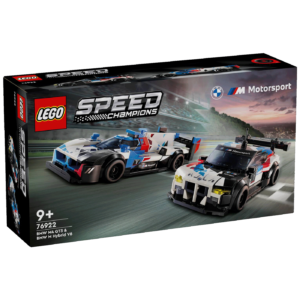 Lego BMW M4 GT3 i BMW M Hybrid V8 trkaća auta, LEGO Speed Champ.