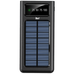 MeanIT Punjač prijenosni za mobitele + svjetiljka,solarni, 10000mAh - P1
