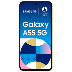 Samsung Smartphone 6.6", 5G, Octa Core 2.75GHz, RAM 8GB, 50Mpixel - Galaxy A55 5G 8GB/128GB Lemon