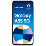 Samsung Smartphone 6.6", 5G, Octa Core 2.75GHz, RAM 8GB, 50Mpixel - Galaxy A55 5G 8GB/128GB Ice Blue