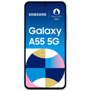 Samsung Smartphone 6.6", 5G, Octa Core 2.75GHz, RAM 8GB, 50Mpixel - Galaxy A55 5G 8GB/128GB Ice Blue