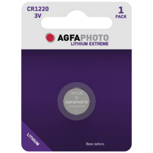 Agfa Baterija litijska CR1220, 3V dugmasta, blister pak. 1 kom. - APCR1220