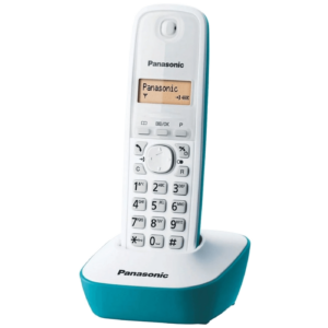 Panasonic Telefon bežični, LED display, bijelo/plavi - KX-TG1611FXC