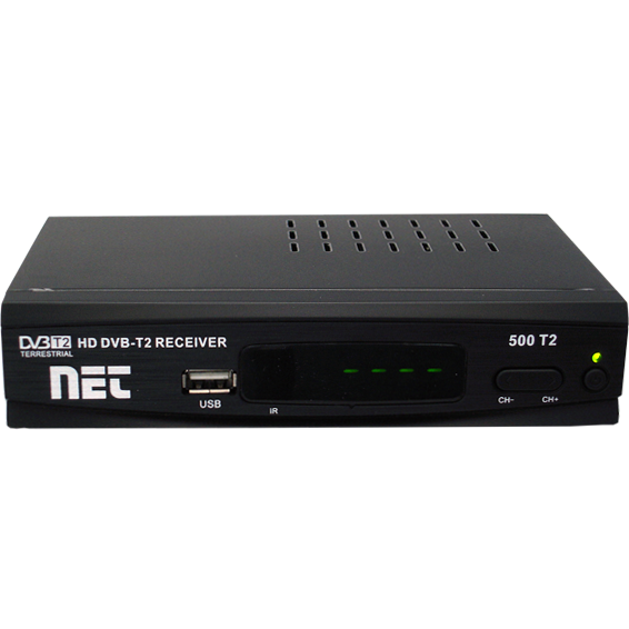 NET Prijemnik zemaljski,DVB-T2,Scart,HDMI,RF Modulator, displey - 500 T2