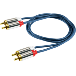 home RCA stereo kabl,2xRCA muški, 2xRCA muški,premium kv., 1.0m - A 3-1M