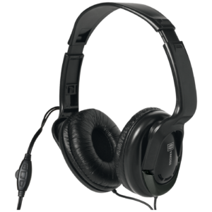 SAL Slušalice, stereo, 3,5mm, okretljivi zvučnici, crne - HPH 7