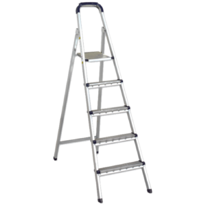 Zilan Ljestve, metalne, 4+1 gazišta - ZLN1169