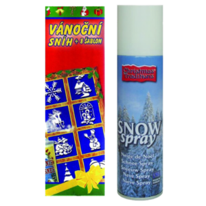 home Dekorativni sprej, 8 šablona, 150ml - MO 430524