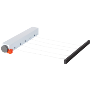 Zilan Sušilo za veš, 20 met. žica za sušenje, sustav opruge - ZLN1527