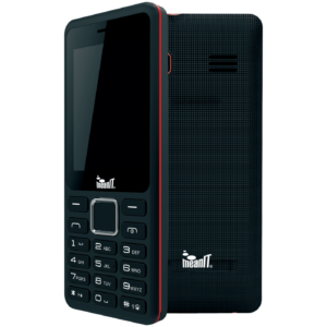 MeanIT Mobilni telefon, 2.4"" zaslon, Dual SIM, BT, FM radio - F25 Black/Red