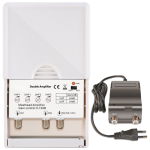 Amiko Pojačalo antensko + LTE / 4G filter sa 2 podesiva ulaza - DOUBLE AMPLIFIER