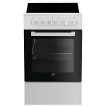 Beko Štednjak, 4 staklokeramičke ringle, pećnica, A - FSS 57100 GW