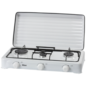 Zilan Plinski rešo sa 3 plamenika, 2300 W, bijela - ZLN0032/WH